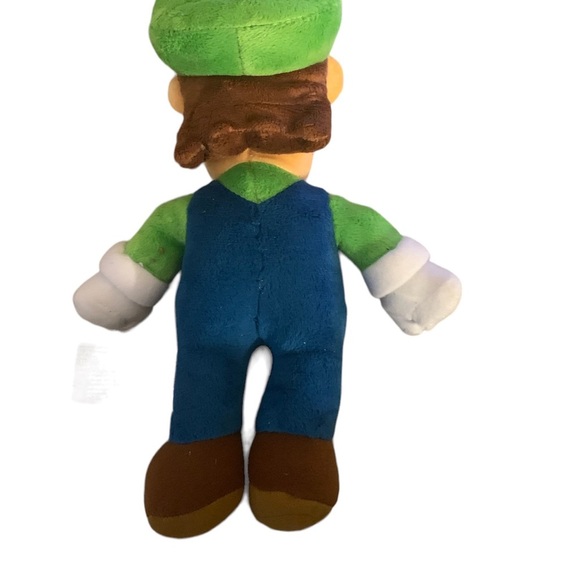 Super Mario Luigi Plush 11” - Picture 2 of 2